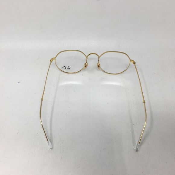 Ray-Ban Jack Optics 6465F Eyeglass Frame, Size L 53-20 Low Bridge - Matte Violet - Picture 8 of 12